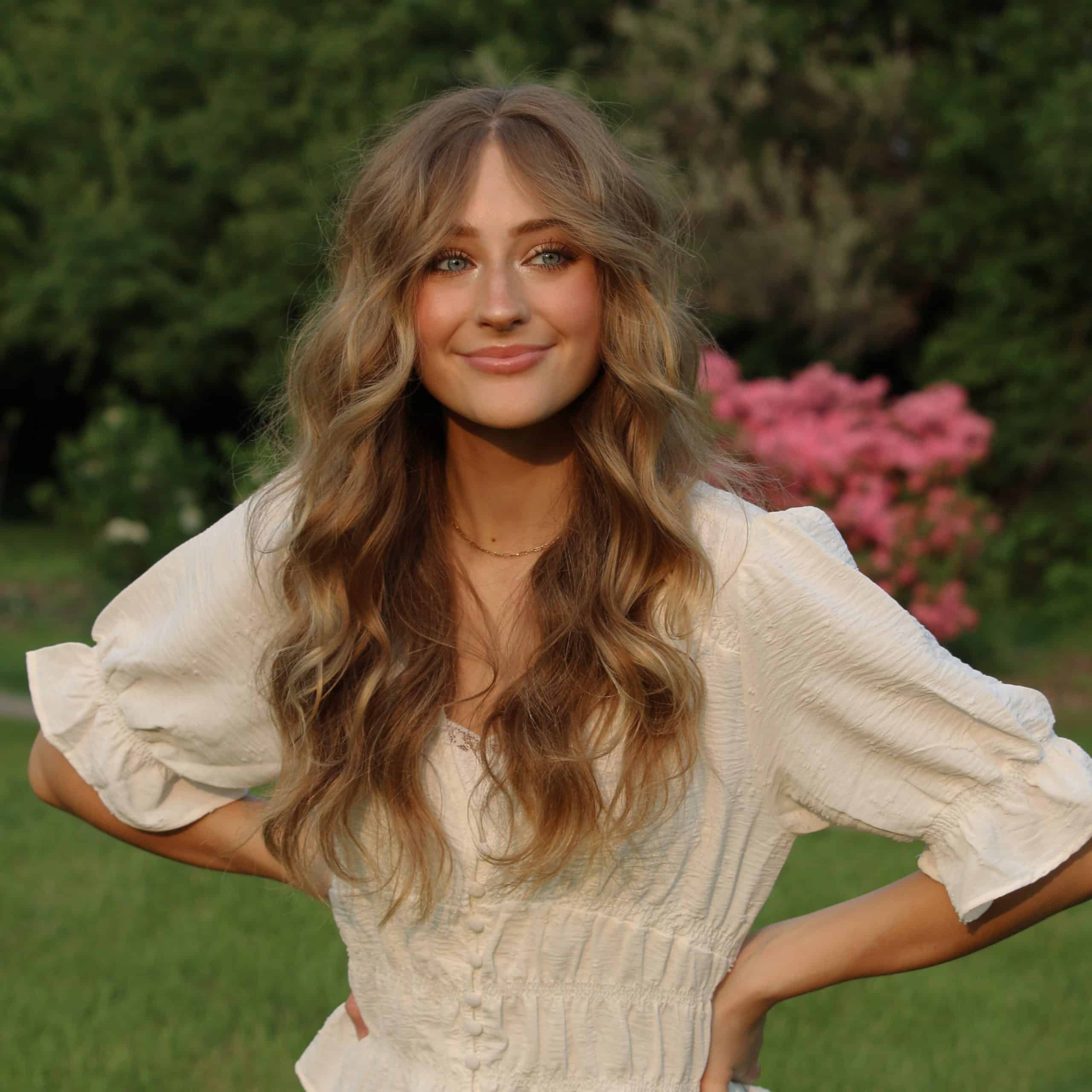 photo of a girl outside